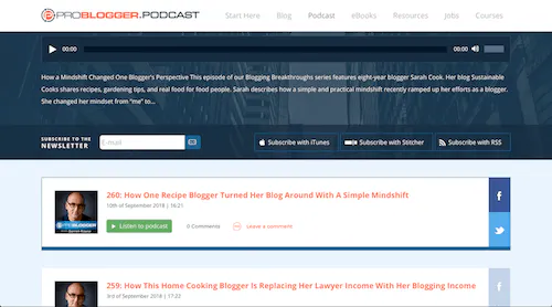 ProBlogger Podcast
