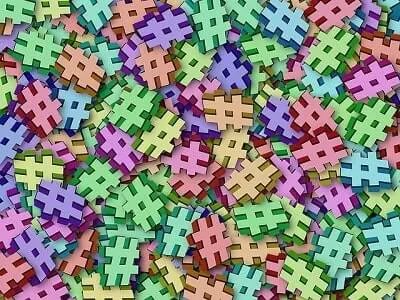 Twitter hashtags